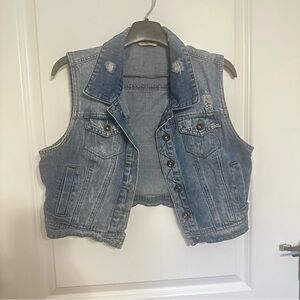 Highway Jeans Blue Denim Vest